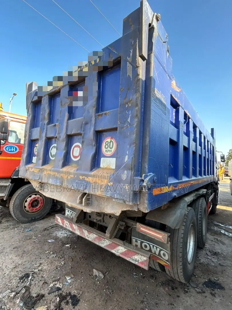 Ghana Used HOWO 371Hp 6x4 Tipper