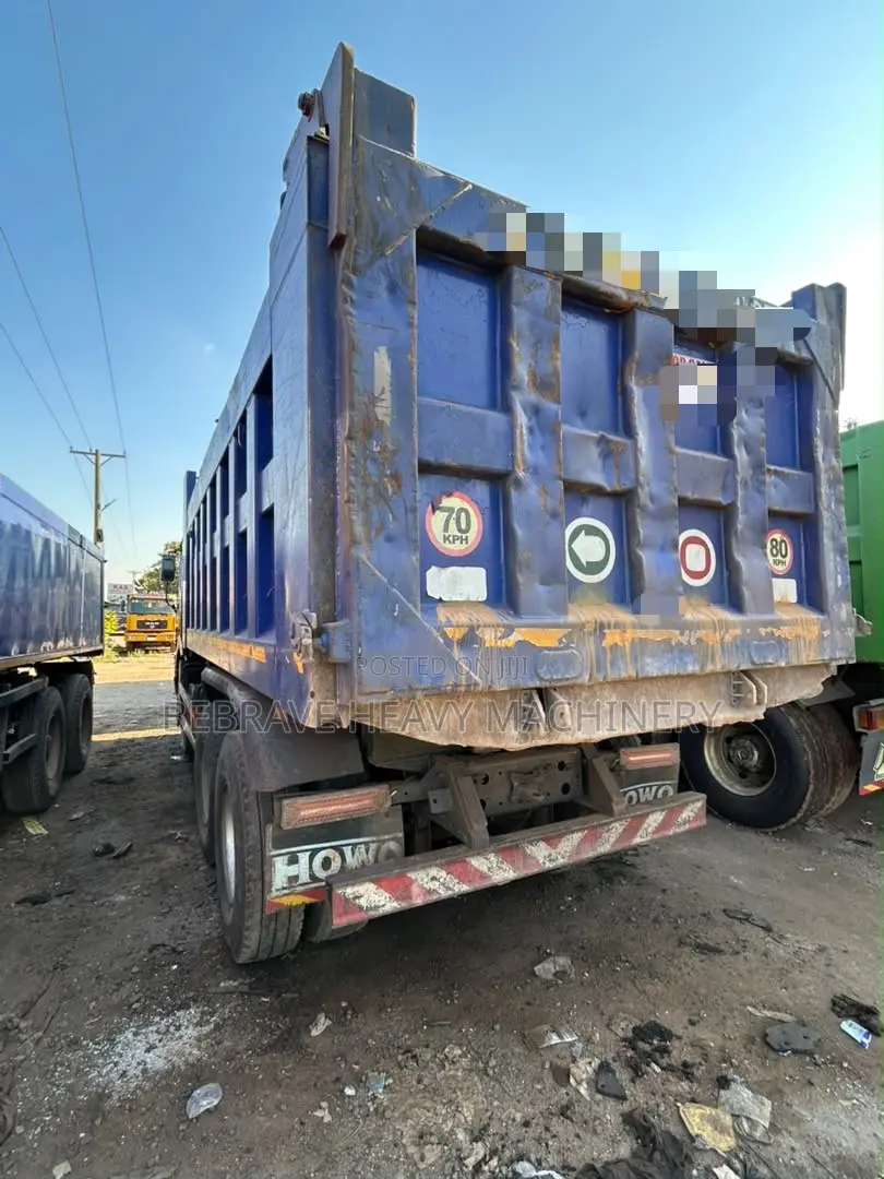 Ghana Used HOWO 371Hp 6x4 Tipper