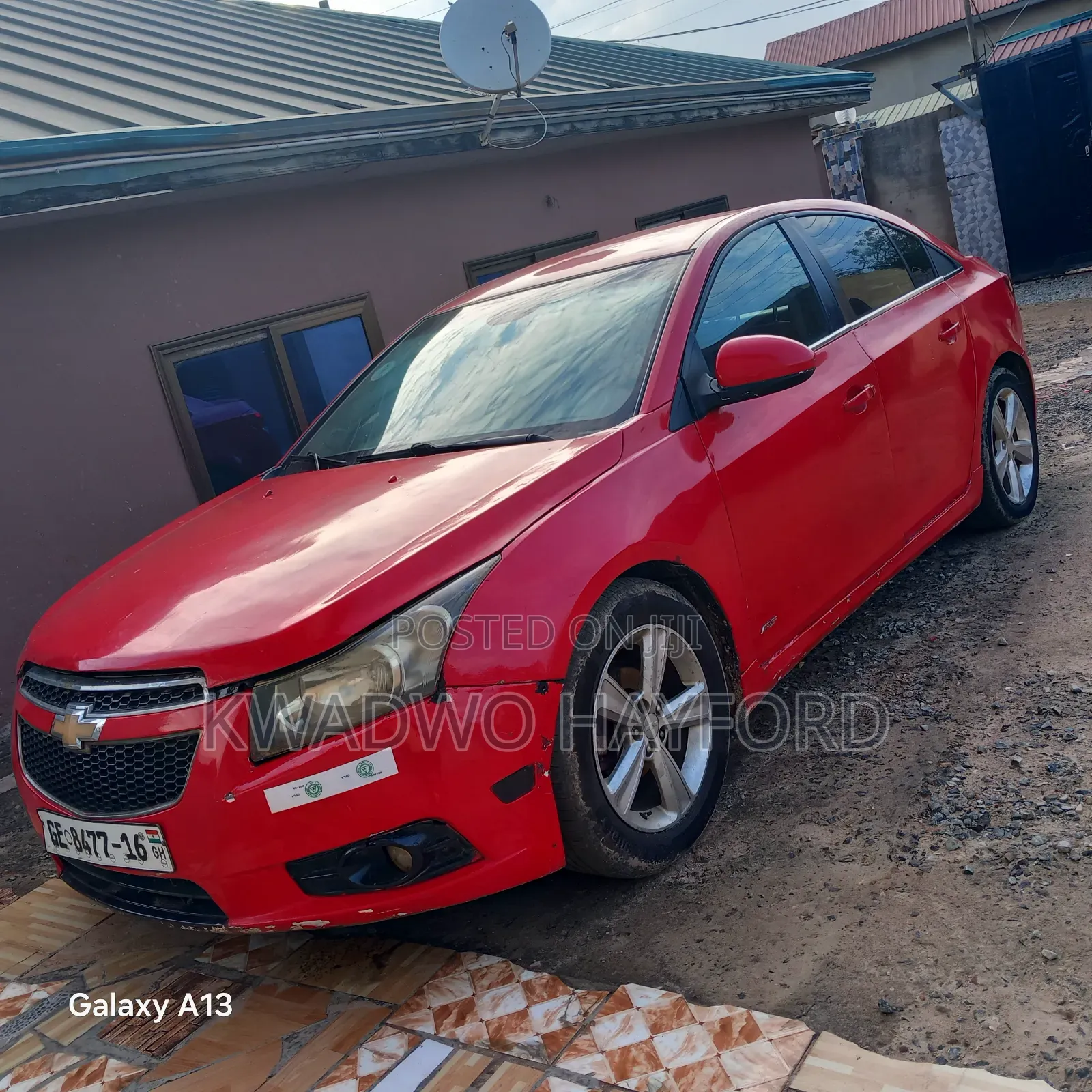 Chevrolet Cruze 2008 Red