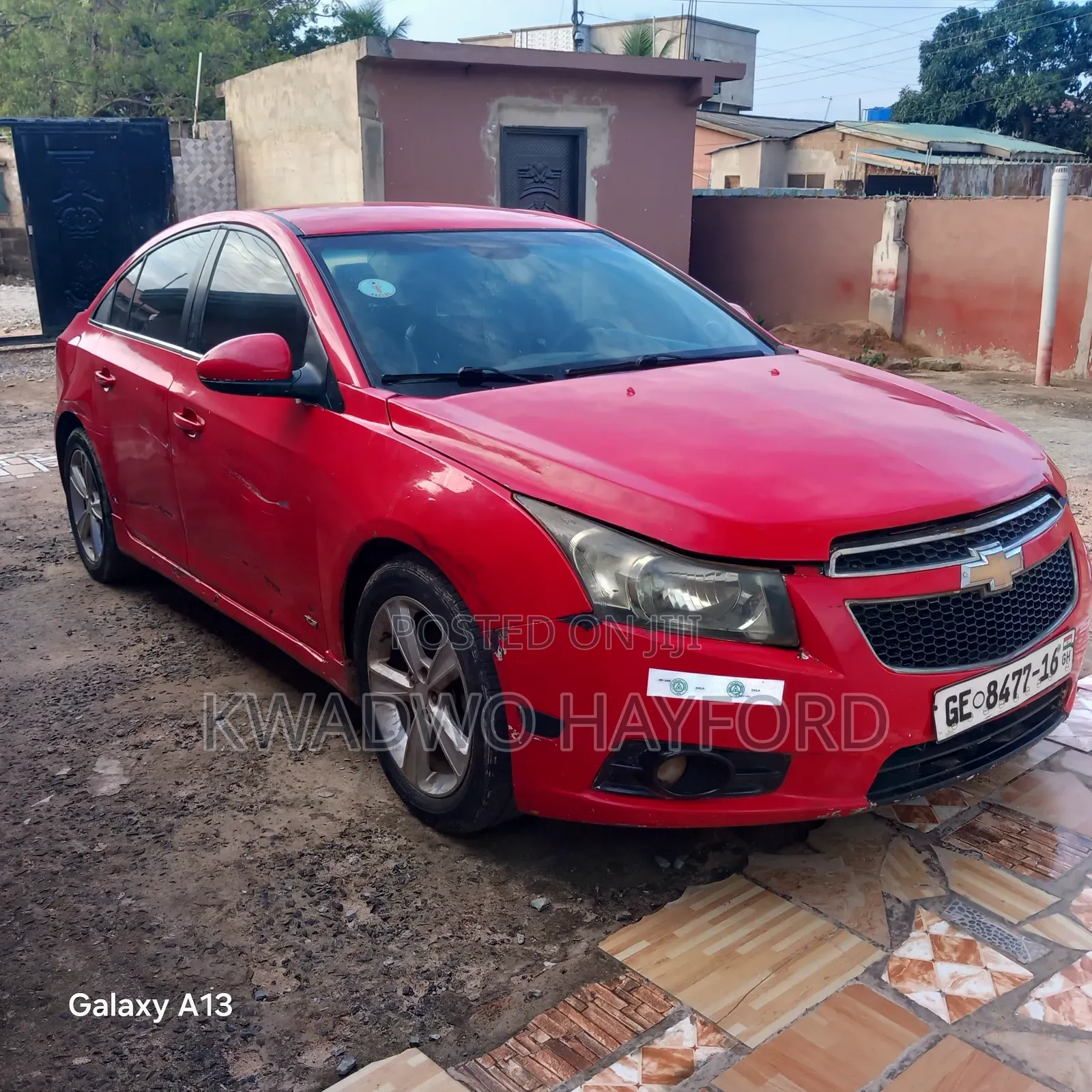 Chevrolet Cruze 2008 Red