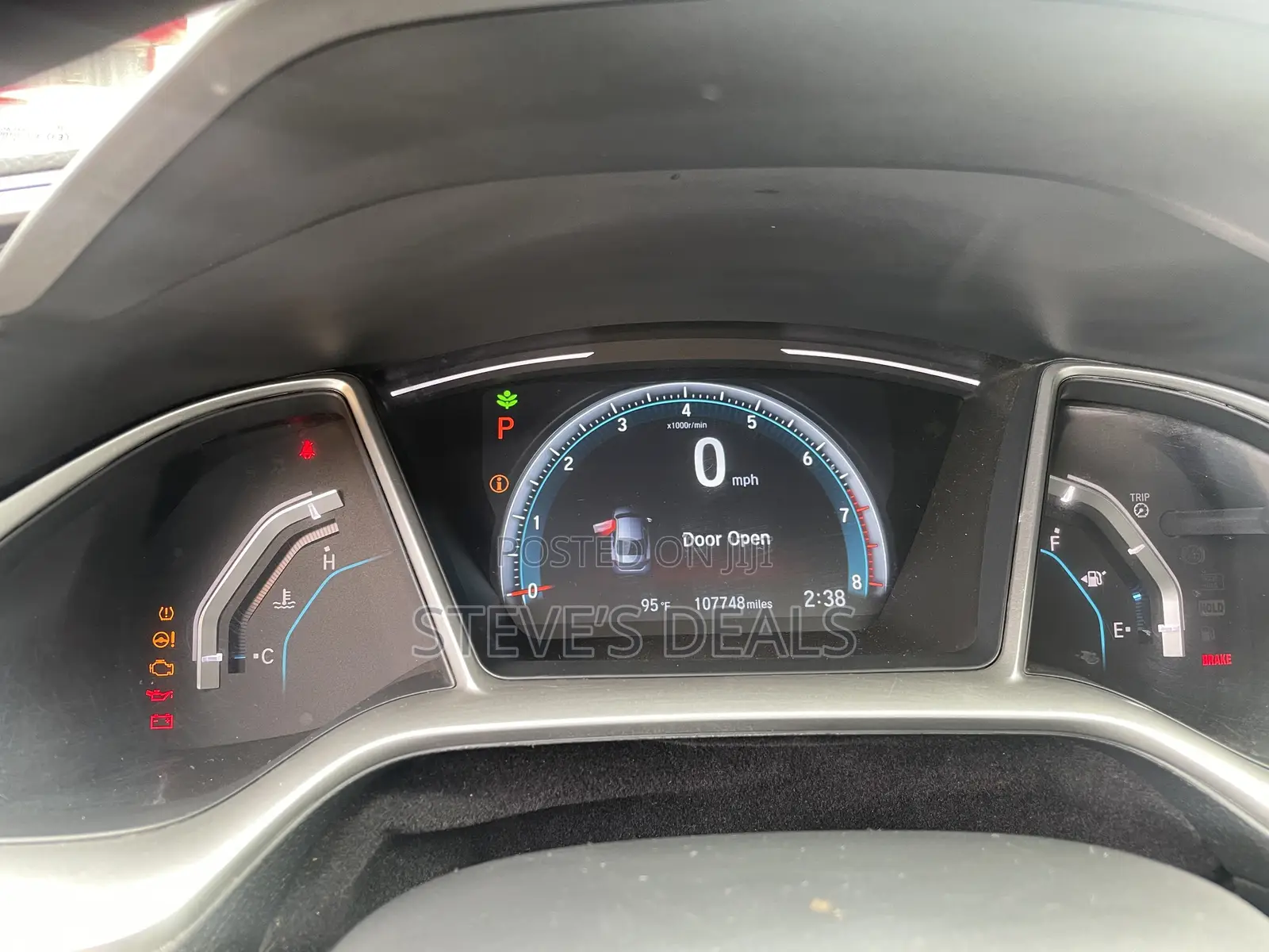 Honda Civic Sport 4dr Hatchback (1.5L 4cyl) 2017 Black