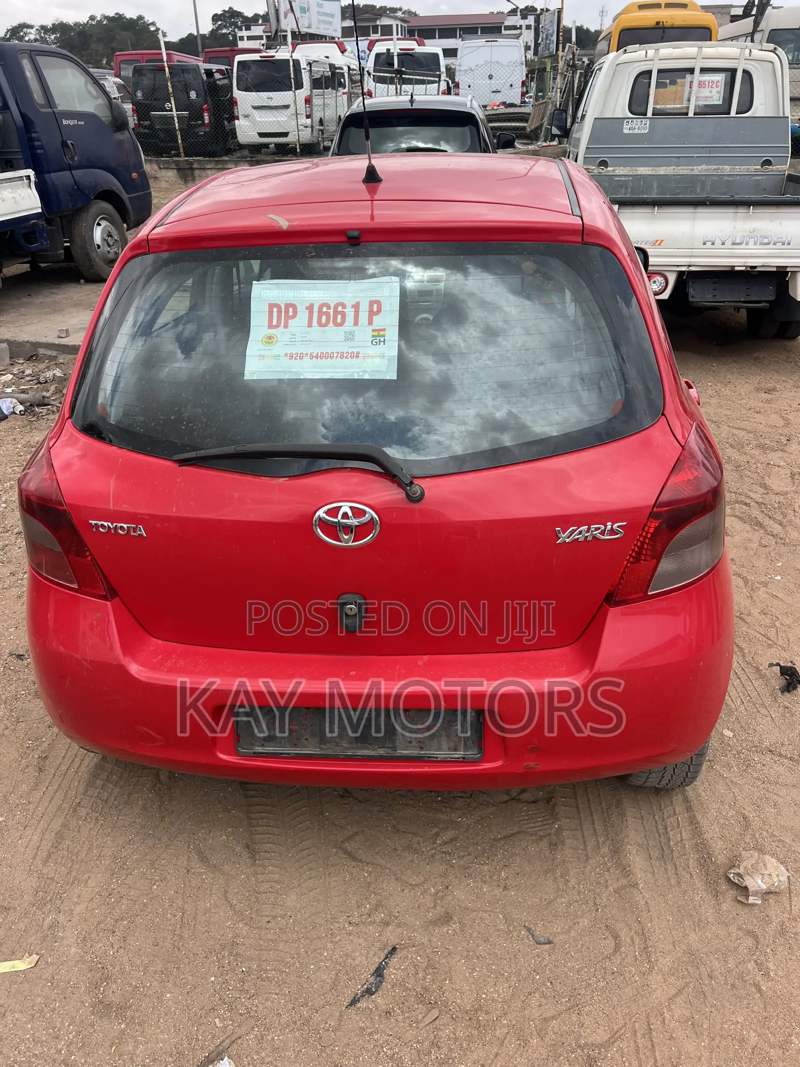 Toyota Yaris 1.5 2009 Red