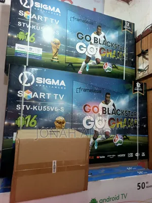 Sigma 55 Android Smart Frameless Led TV| Youtube, Netflix