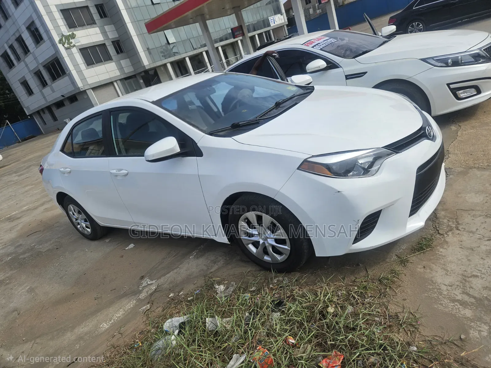 Toyota Corolla LE Eco 4dr Sedan (1.8L 4cyl CVT) 2015 White