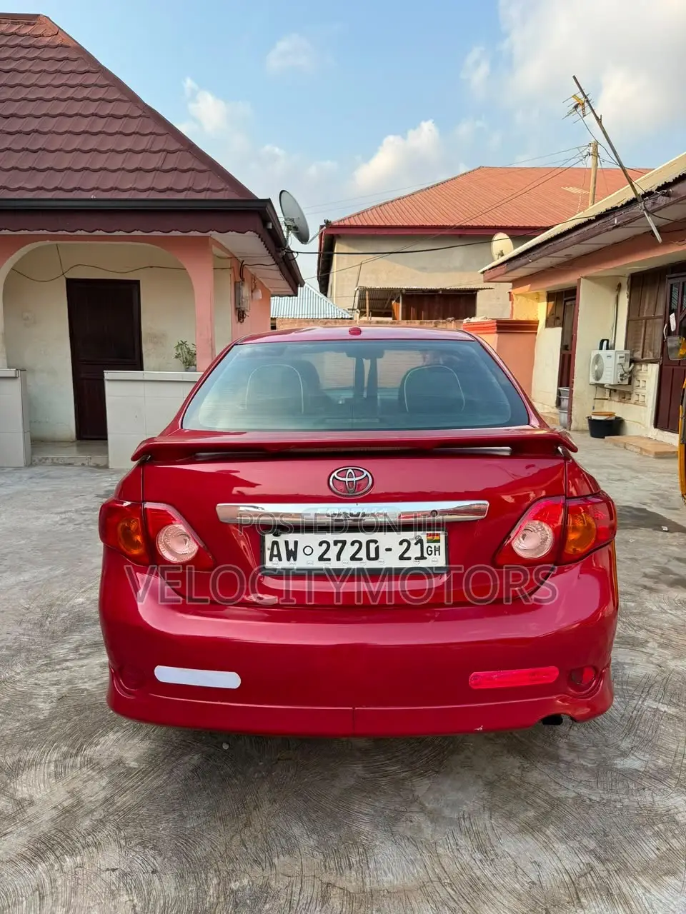 Toyota Corolla S 4dr Sedan (1.8L 4cyl 4A) 2010 Red