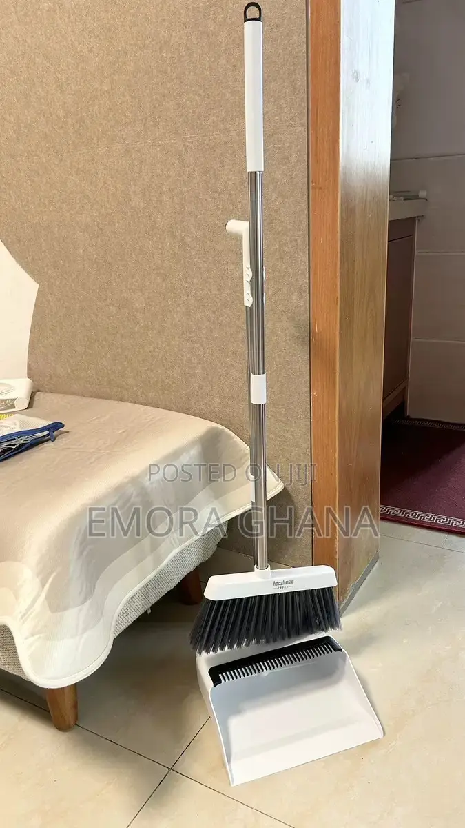 2-in-1 Folding Broom & Dustpan Set