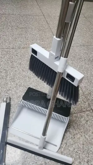 2-in-1 Folding Broom & Dustpan Set