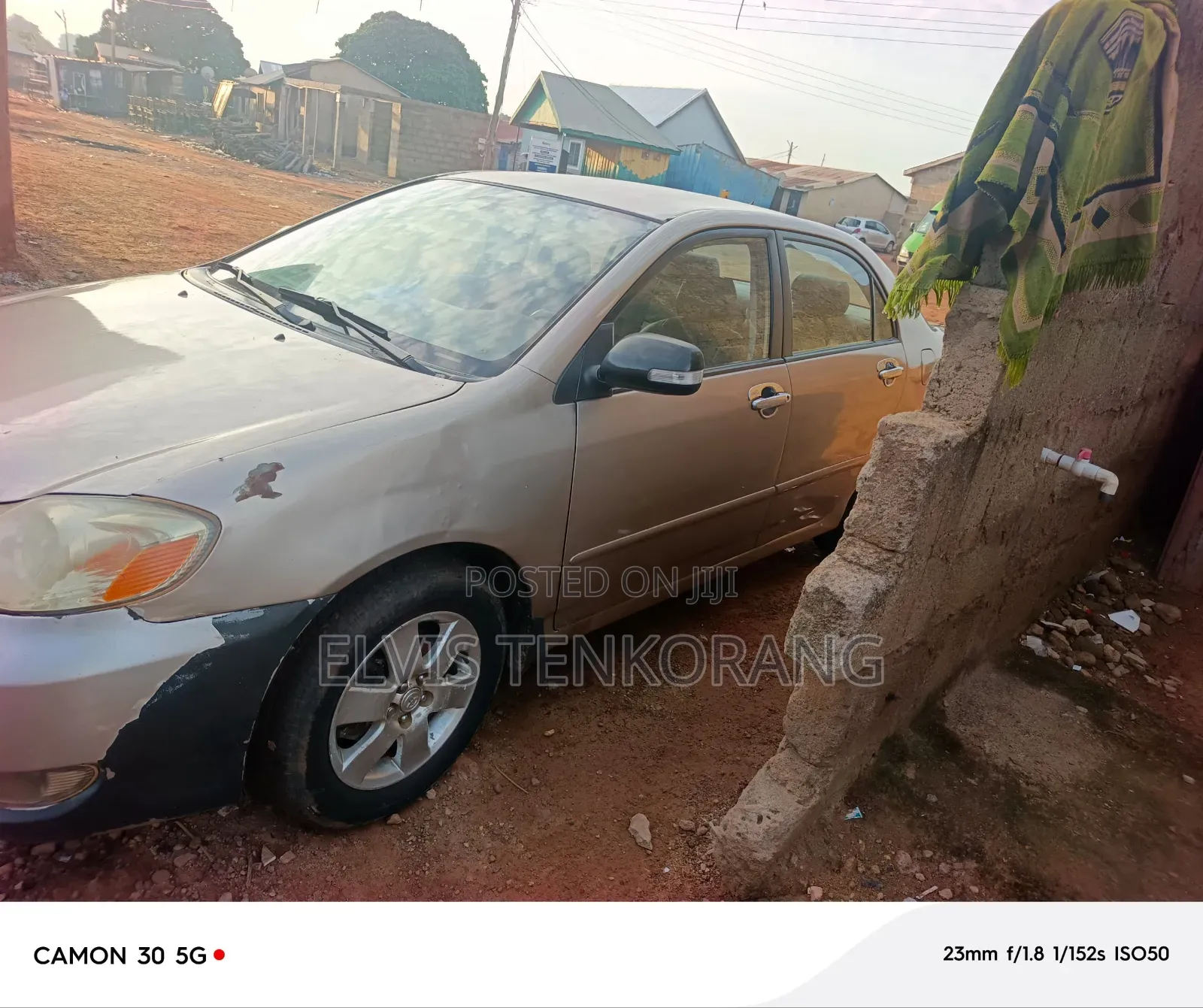 Toyota Corolla RunX 2007 Red