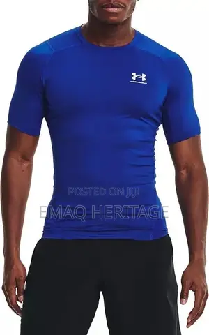 Under Armour Compression Fit T-Shirt - Royal Blue