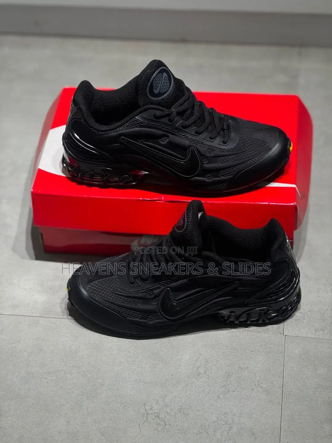 All-Black Nike Shox Ride 2 Sneakers