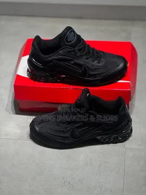 All-Black Nike Shox Ride 2 Sneakers