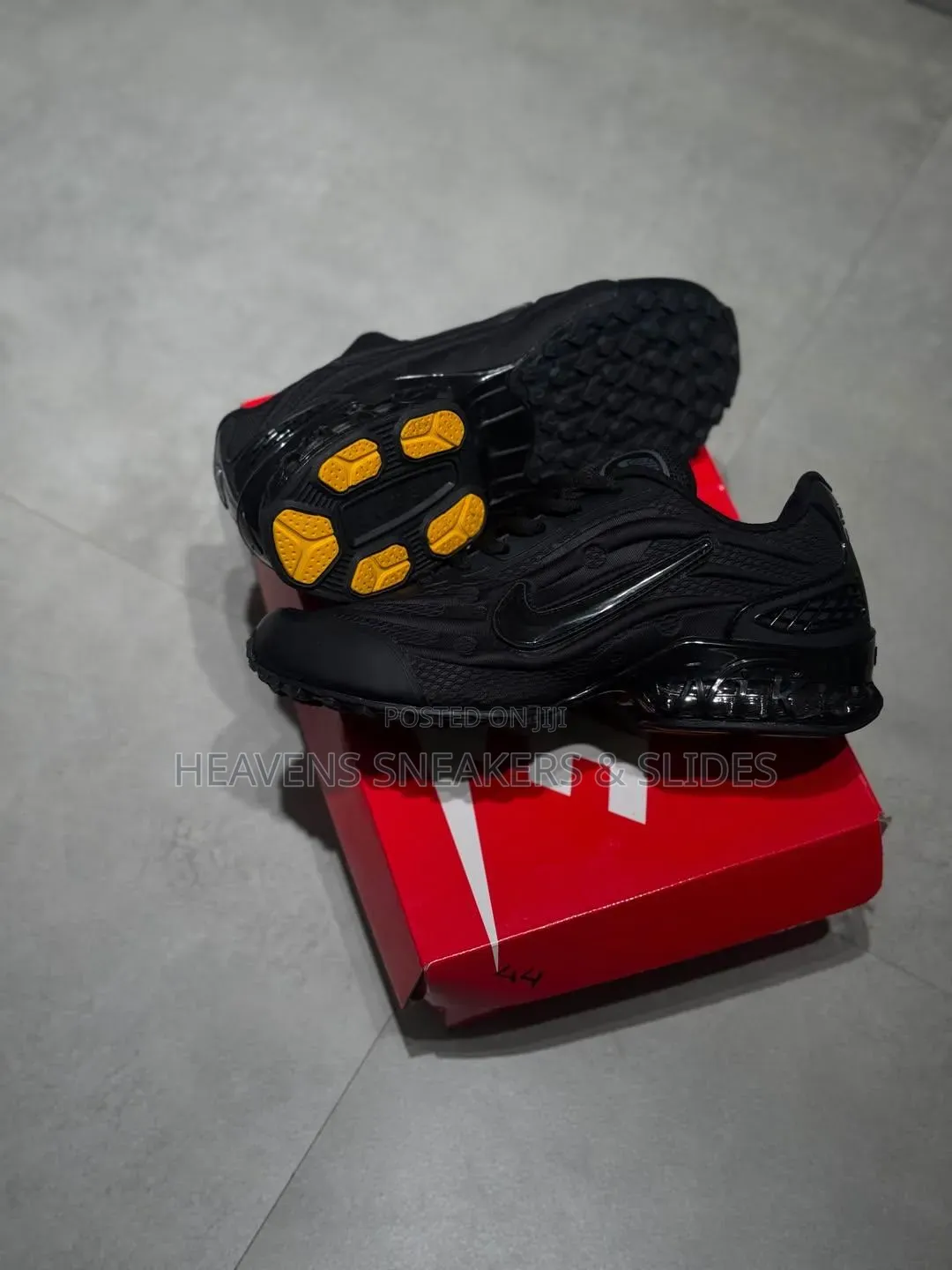 All-Black Nike Shox Ride 2 Sneakers