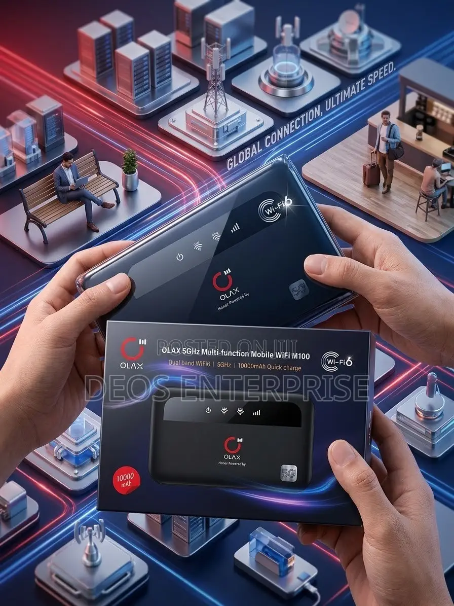 Connect Anywhere: OLAX M100 Dual-Band Mobile Wi-Fi