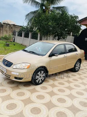 Toyota Corolla 2006 Gold