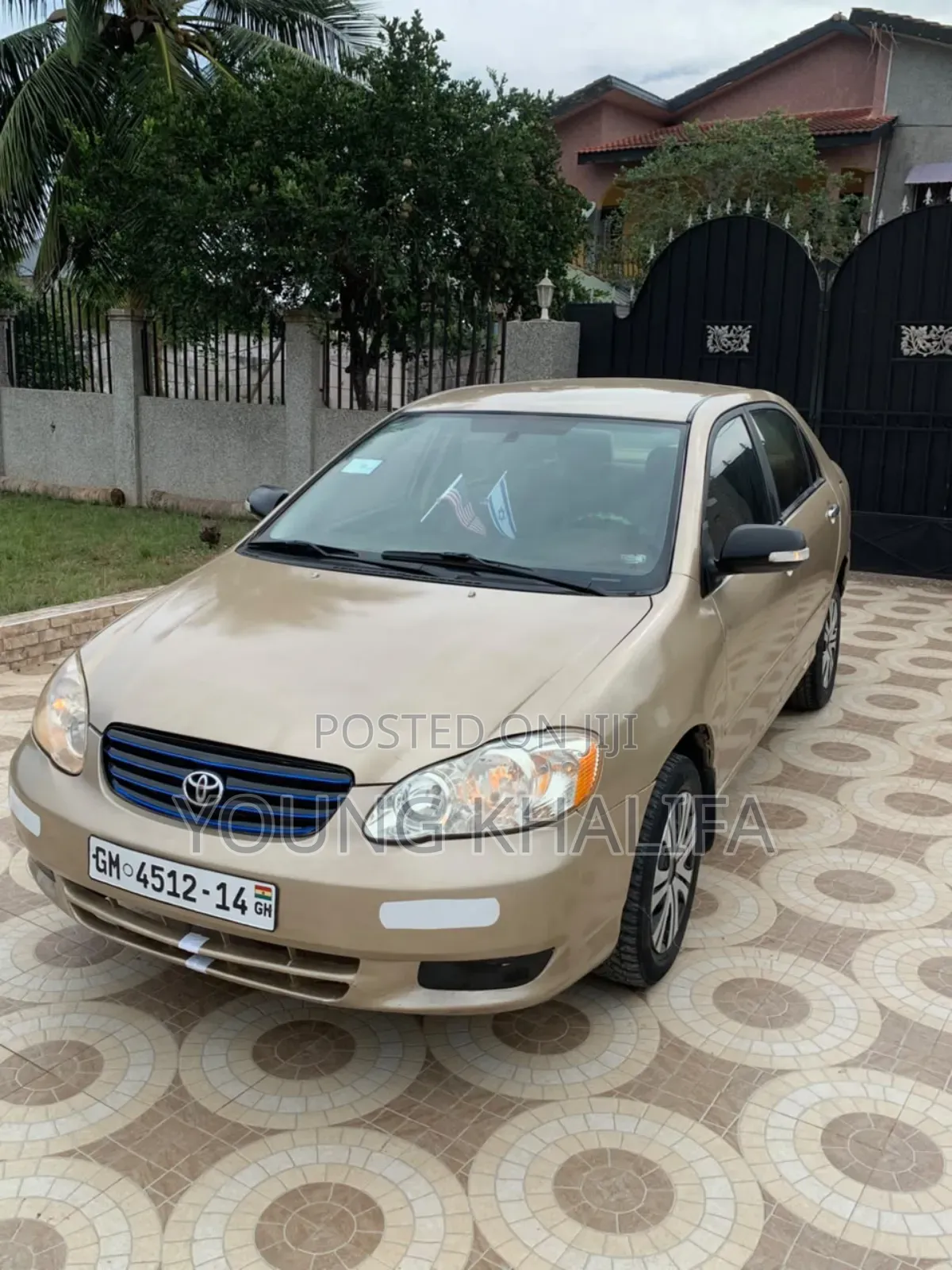 Toyota Corolla 2006 Gold