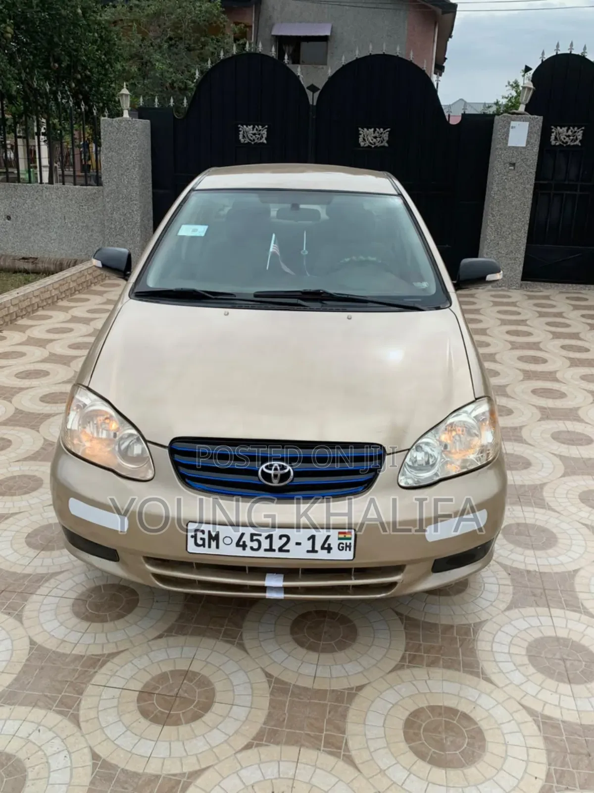 Toyota Corolla 2006 Gold