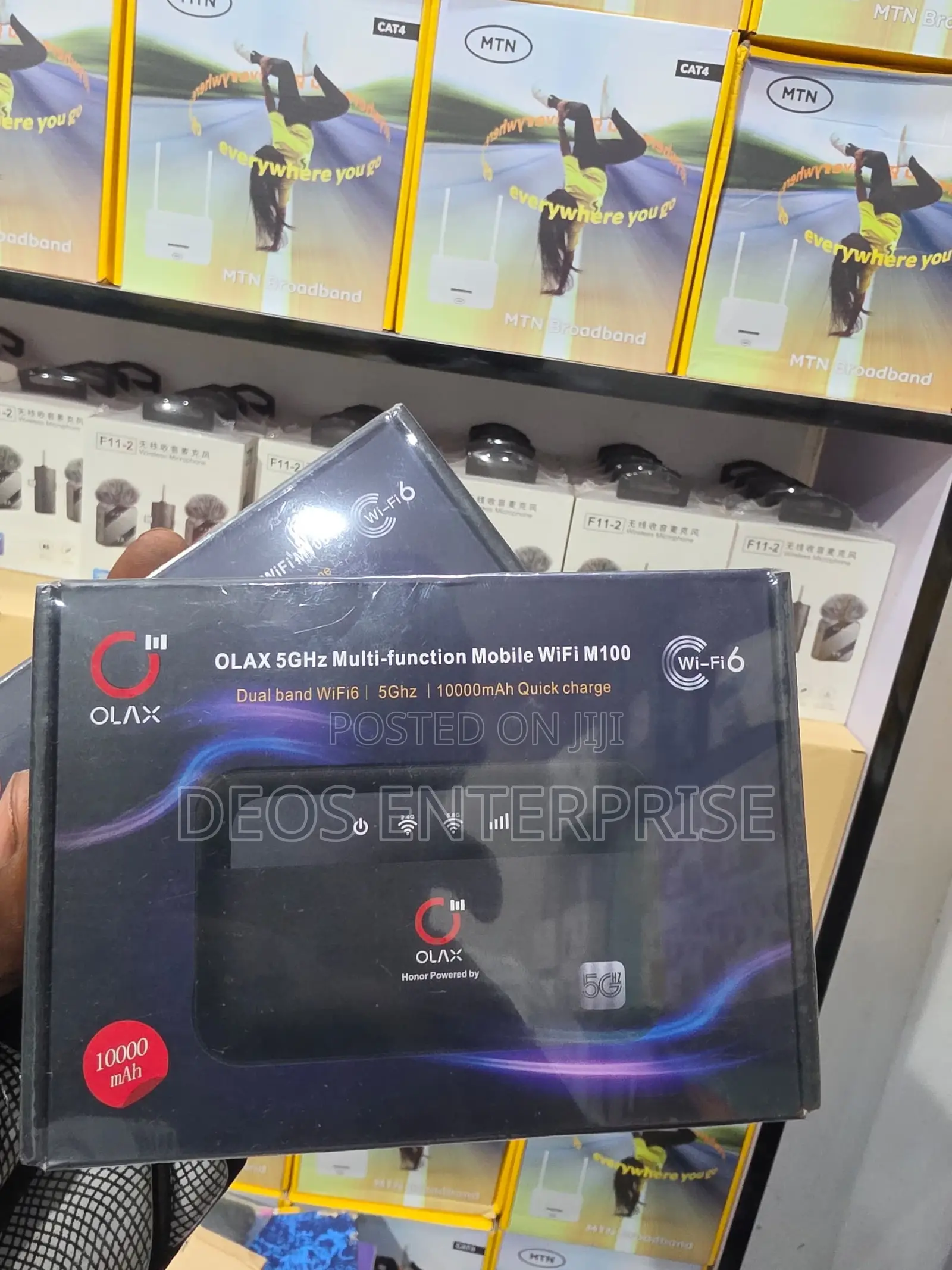Power Meets Speed: OLAX M100 Multi-Function Pocket Wi-Fi