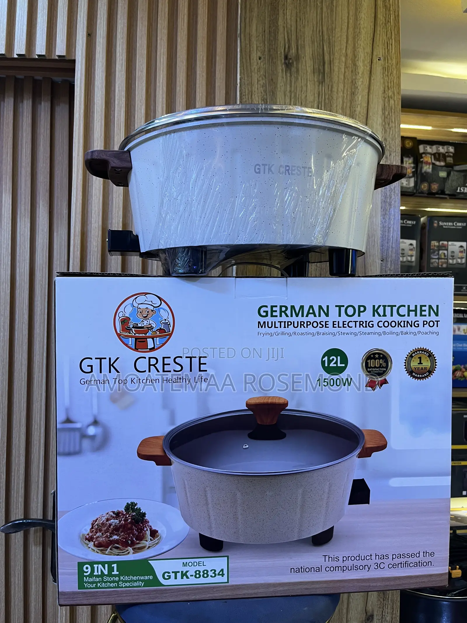 Multipurpose Electric Cooking Pot