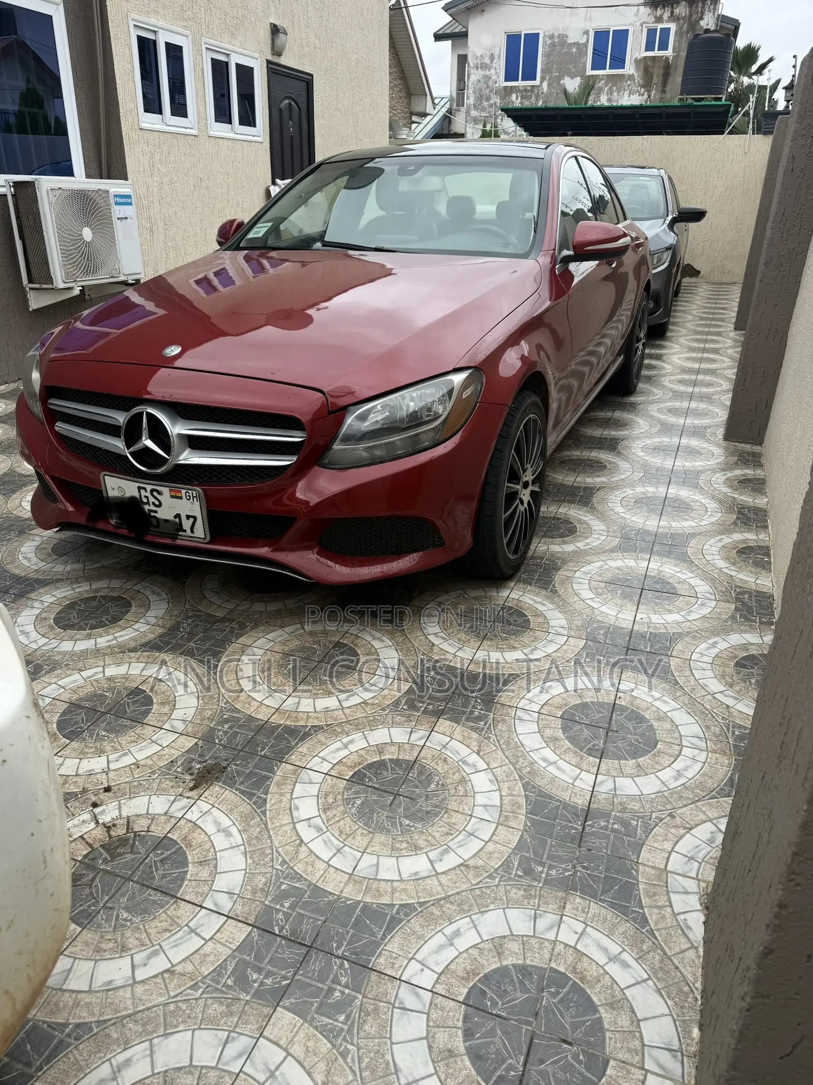 Mercedes-Benz C300 Luxury 4Matic Sedan AWD (2.0L 4cyl 7A) 2016 Red