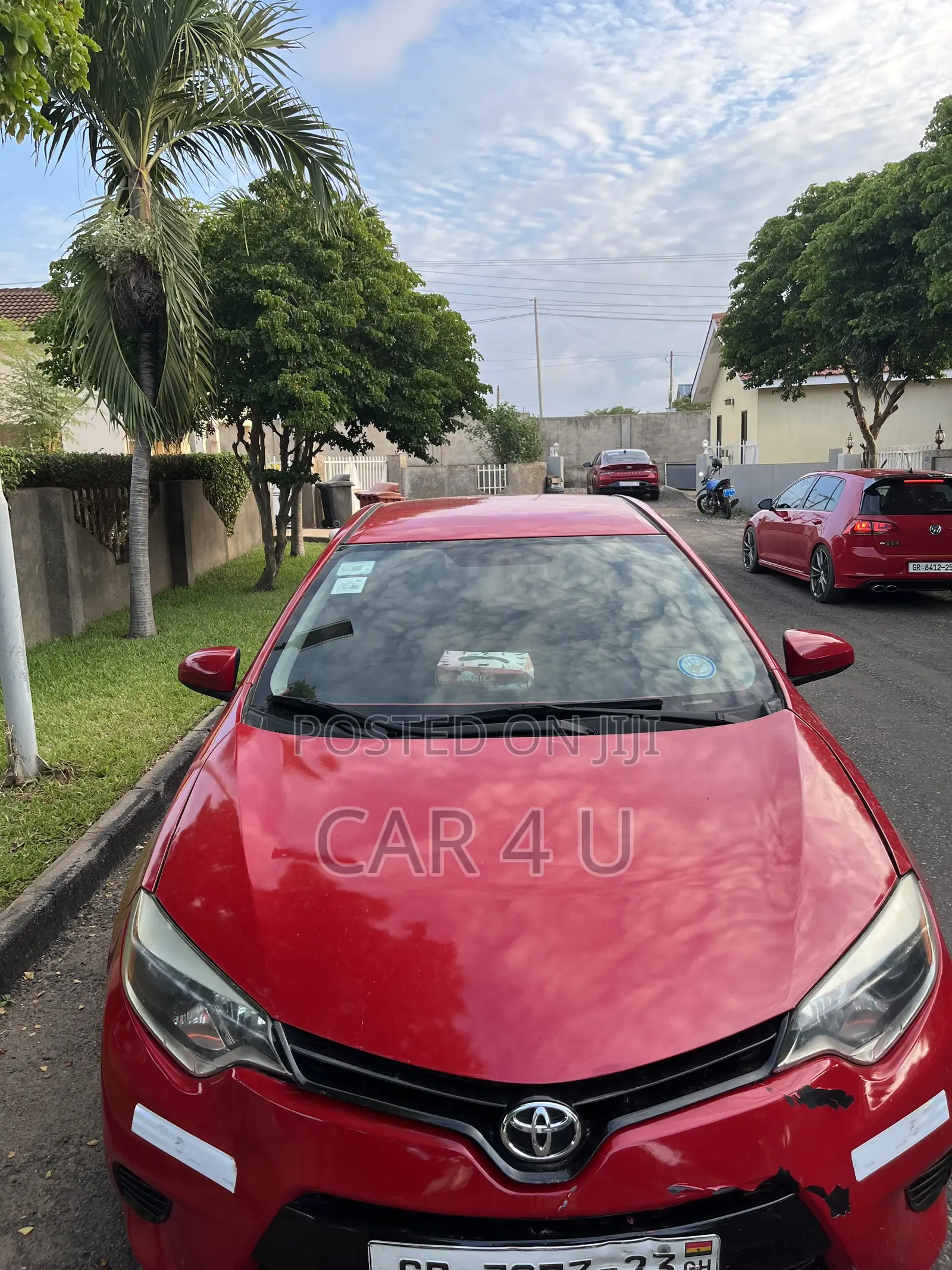 Toyota Corolla LE 4dr Sedan (1.8L 4cyl CVT) 2015 Red