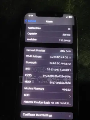 Apple iPhone X 256 GB White