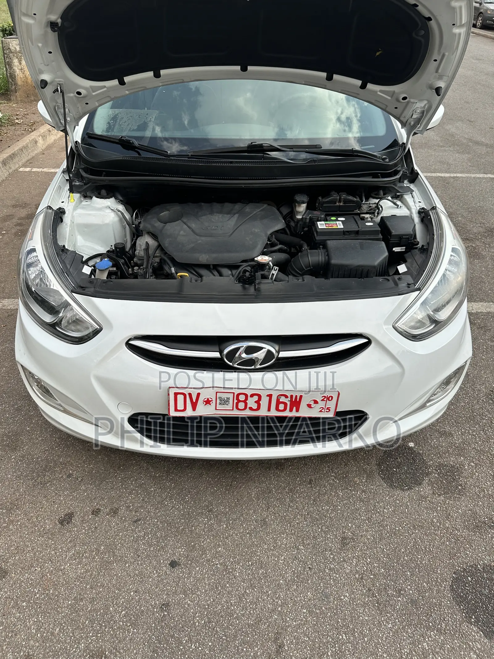 Hyundai Accent SE Sedan 2017 White