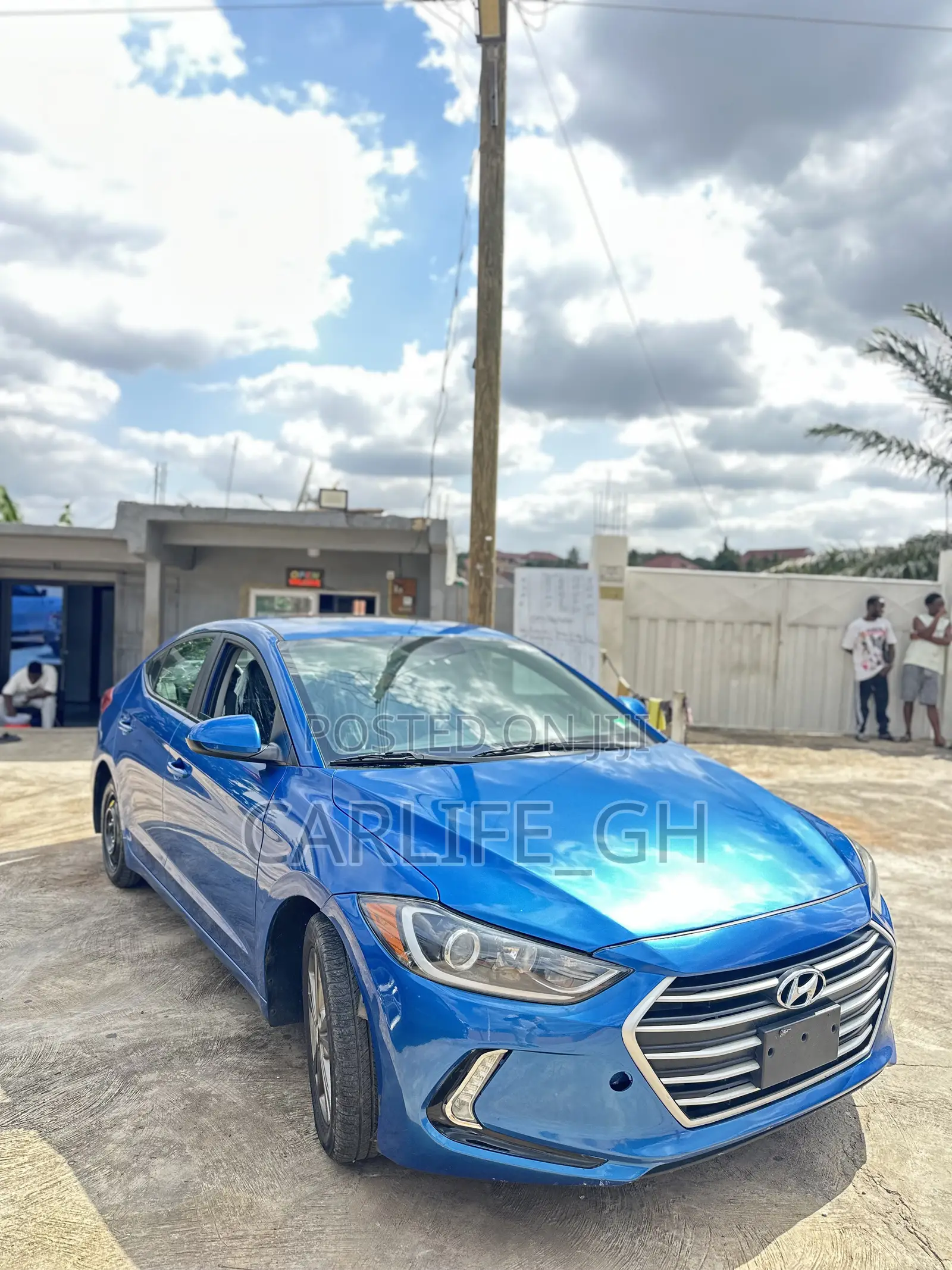 Hyundai Elantra Limited 2018 Blue