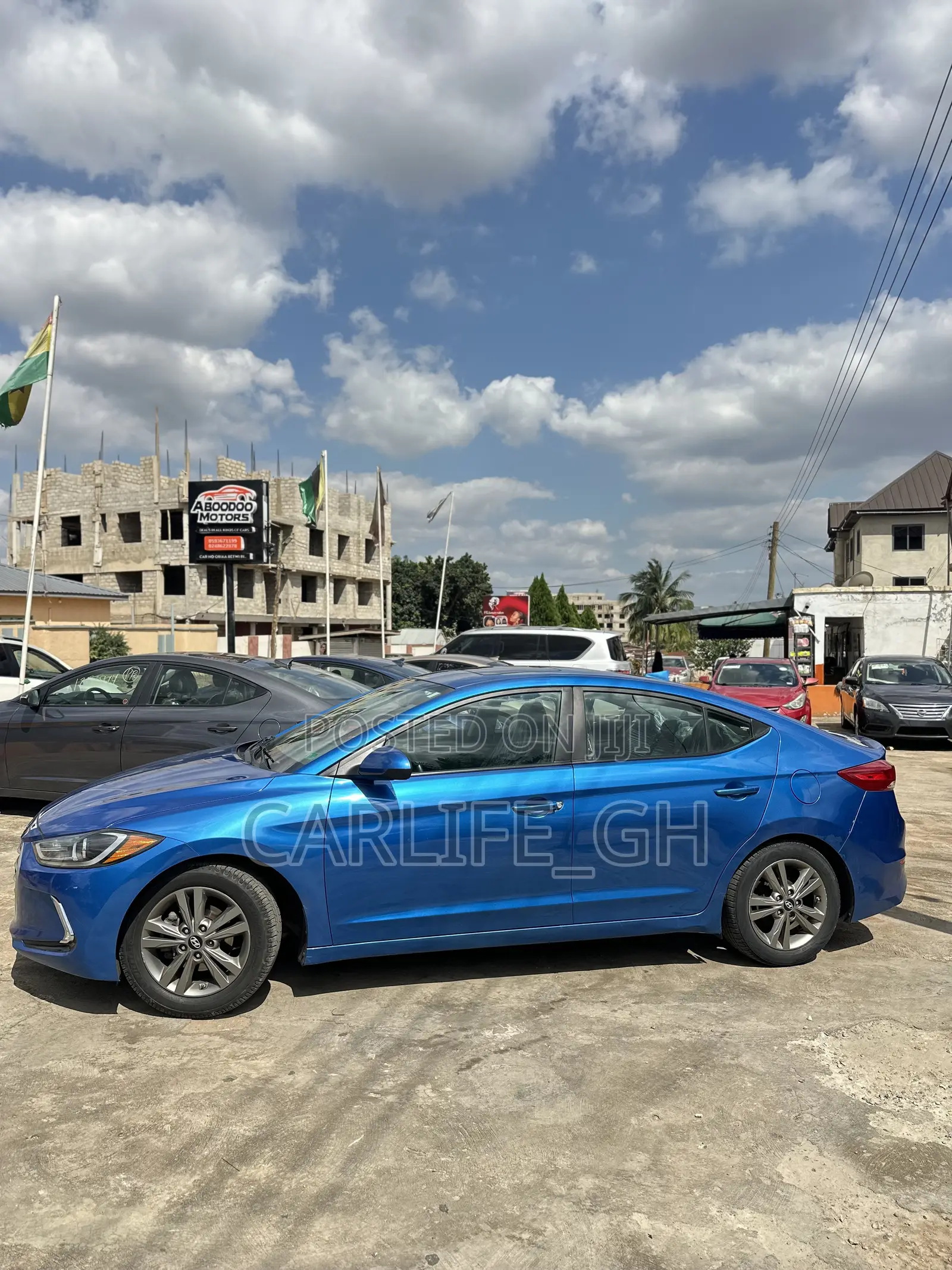 Hyundai Elantra Limited 2018 Blue