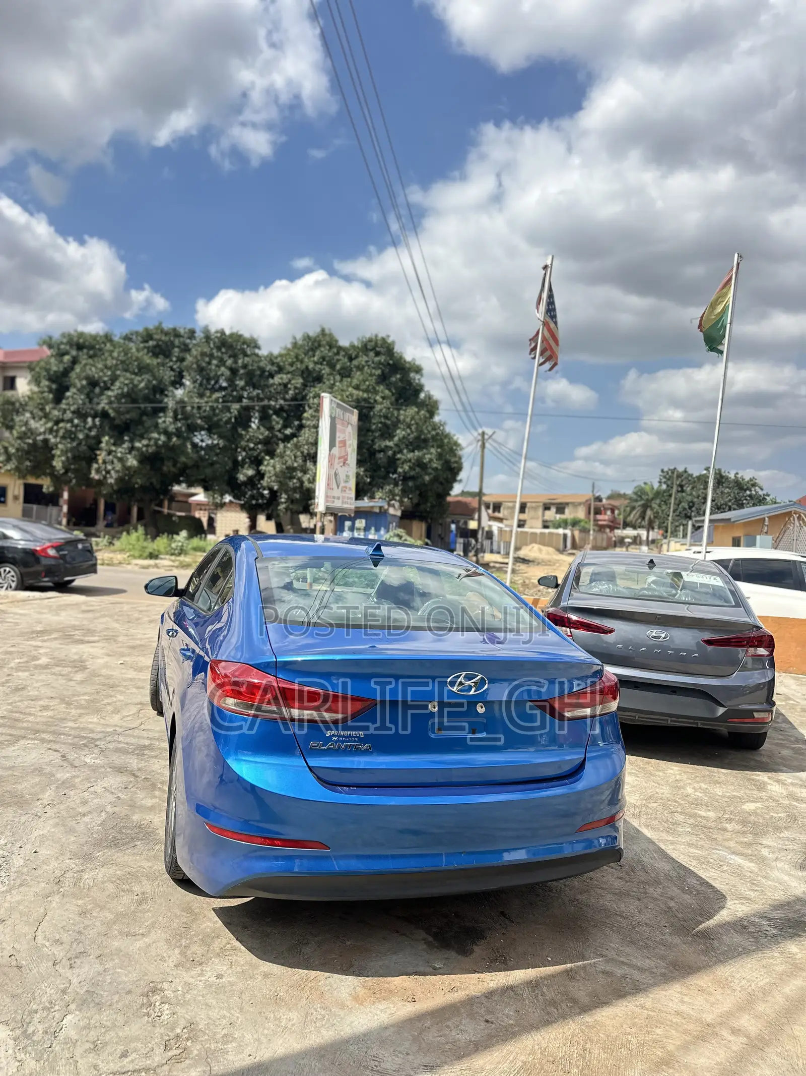Hyundai Elantra Limited 2018 Blue