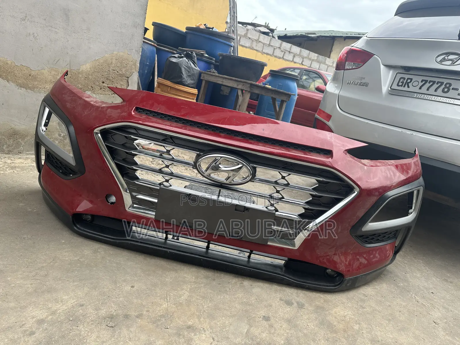 Kona 2018 Front Bumper Complete