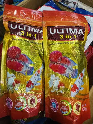 Ultimate 3 in 1 Aquarium Fish Food