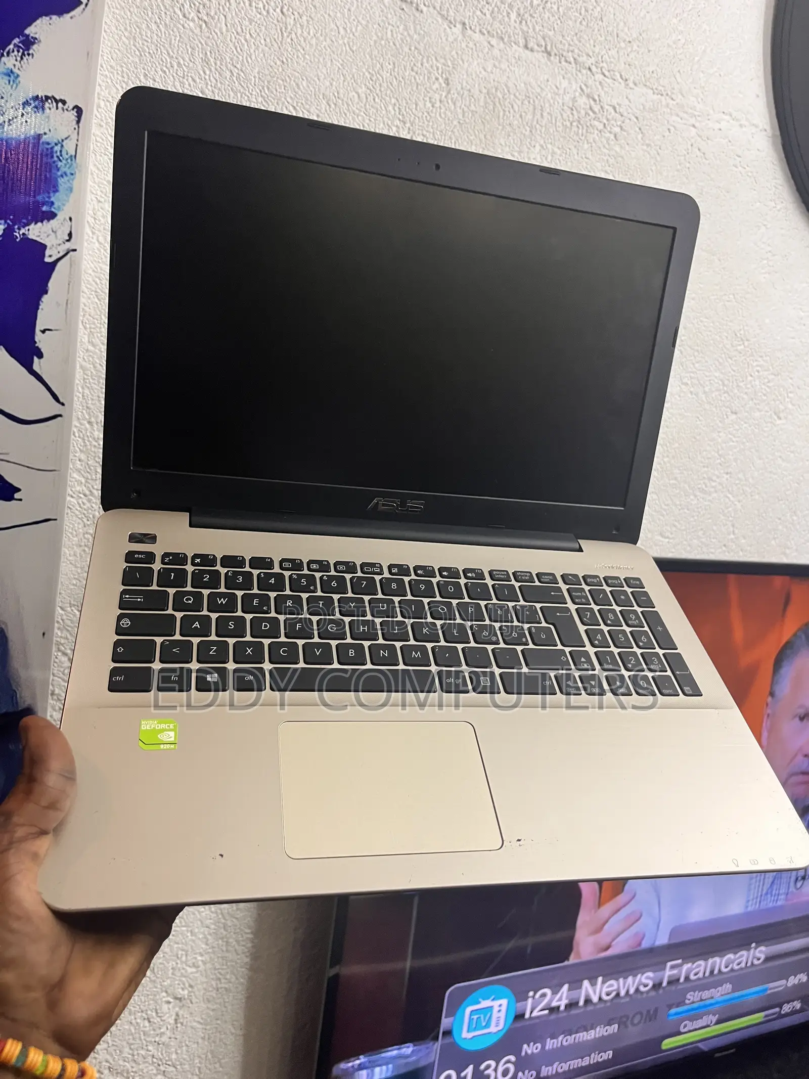 Laptop Asus 8GB Intel Core i7 HDD 500GB