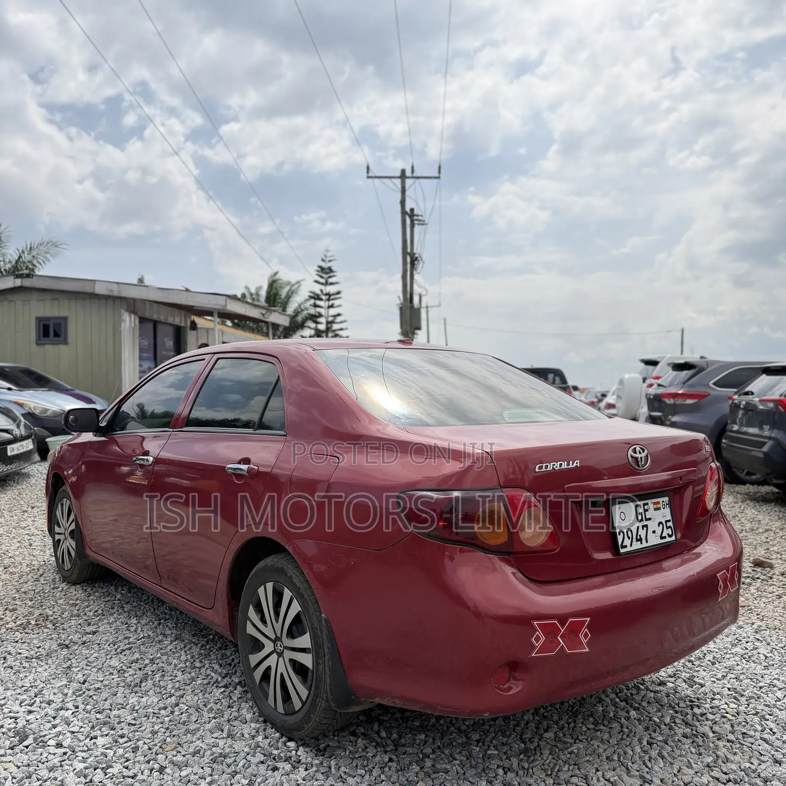 Toyota Corolla LE 4dr Sedan (1.8L 4cyl 4A) 2010 Red