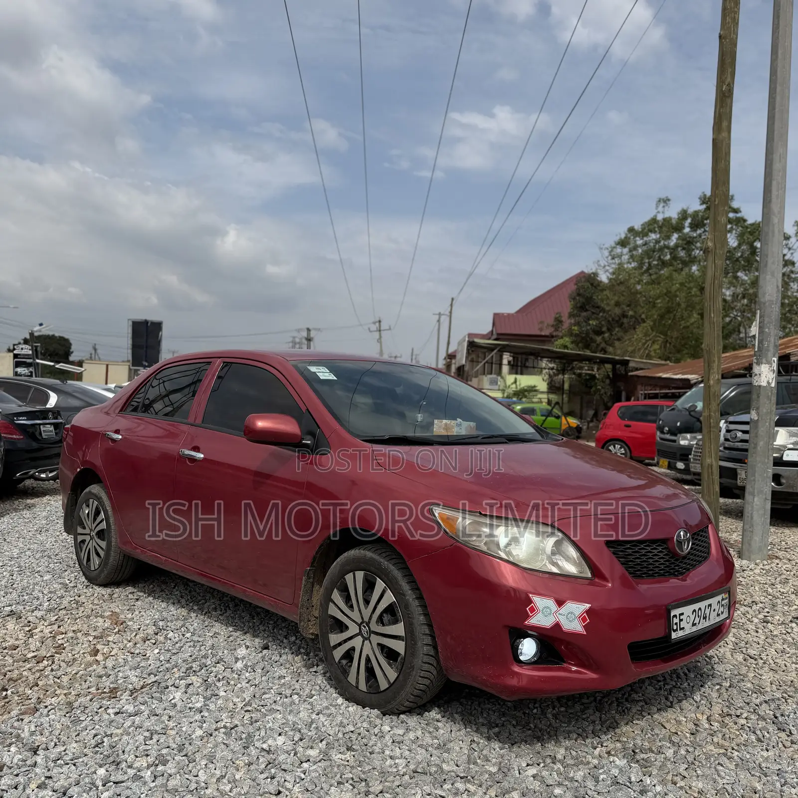 Toyota Corolla LE 4dr Sedan (1.8L 4cyl 4A) 2010 Red