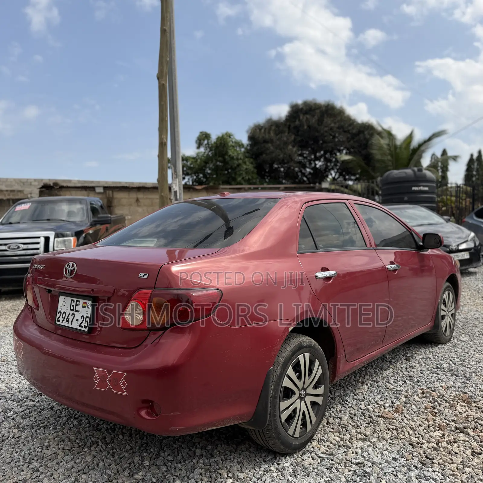 Toyota Corolla LE 4dr Sedan (1.8L 4cyl 4A) 2010 Red
