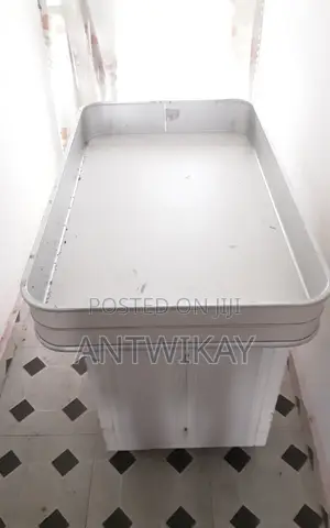 Foldable, Movable Sales Table With Storage for Selling Items