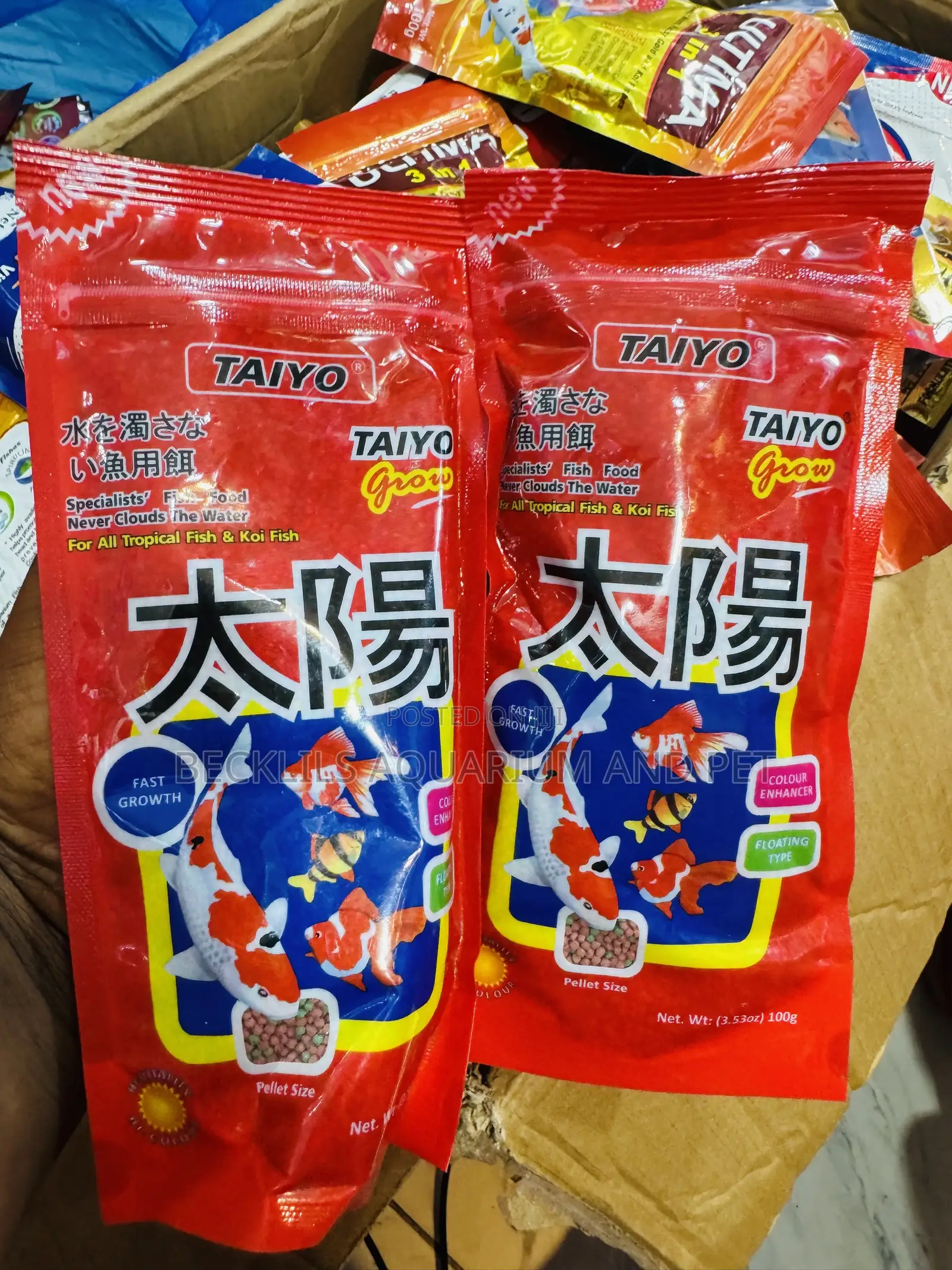 Golden Fish and Koi Food