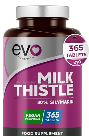 Milk Thistle, 80% Silymarin, 365 Tablets