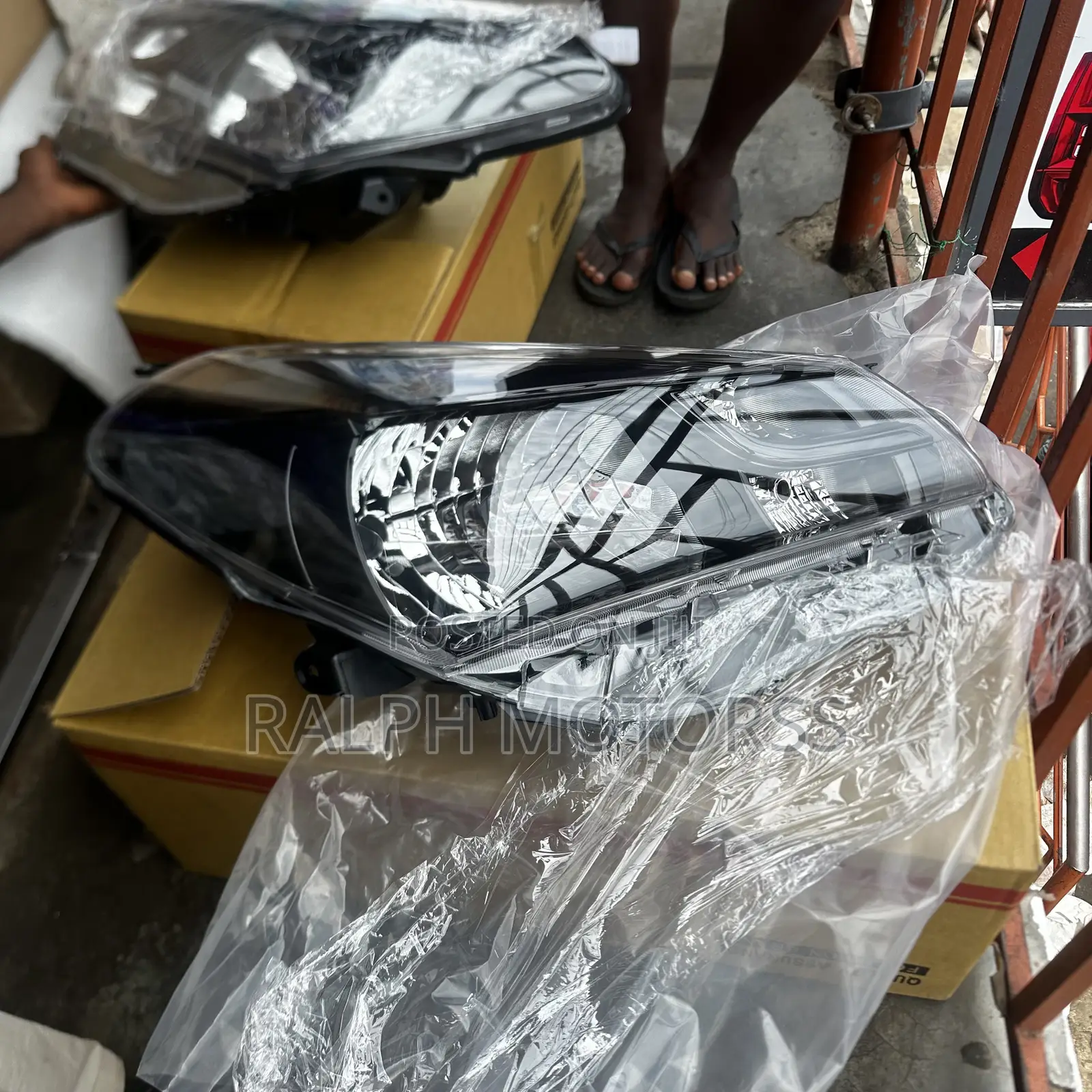 Toyota Vitz 2014-2016 Headlight Pair