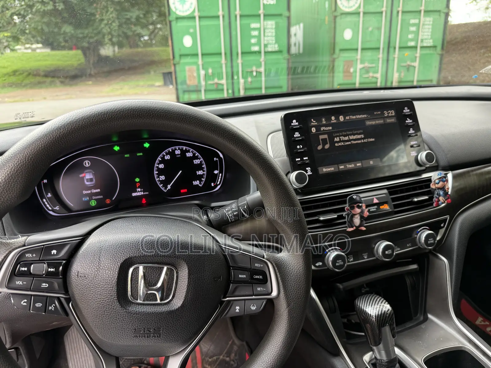 Honda Accord EX (1.5L 4cyl Turbo CVT) 2019 Black
