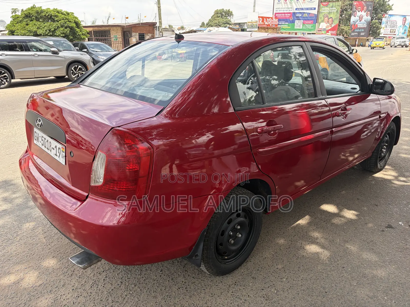 Hyundai Accent 1.3 GLS Automatic 2007 Red