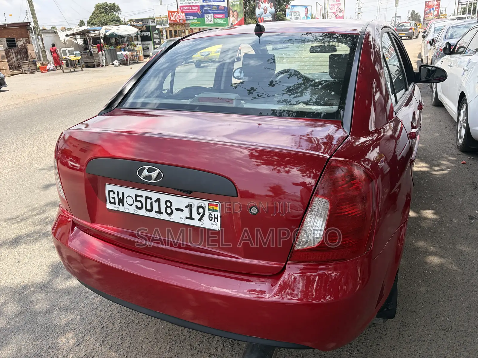 Hyundai Accent 1.3 GLS Automatic 2007 Red