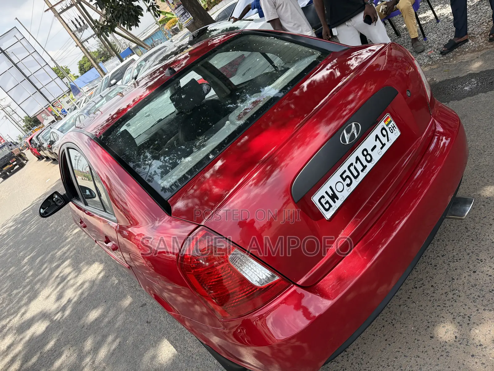 Hyundai Accent 1.3 GLS Automatic 2007 Red