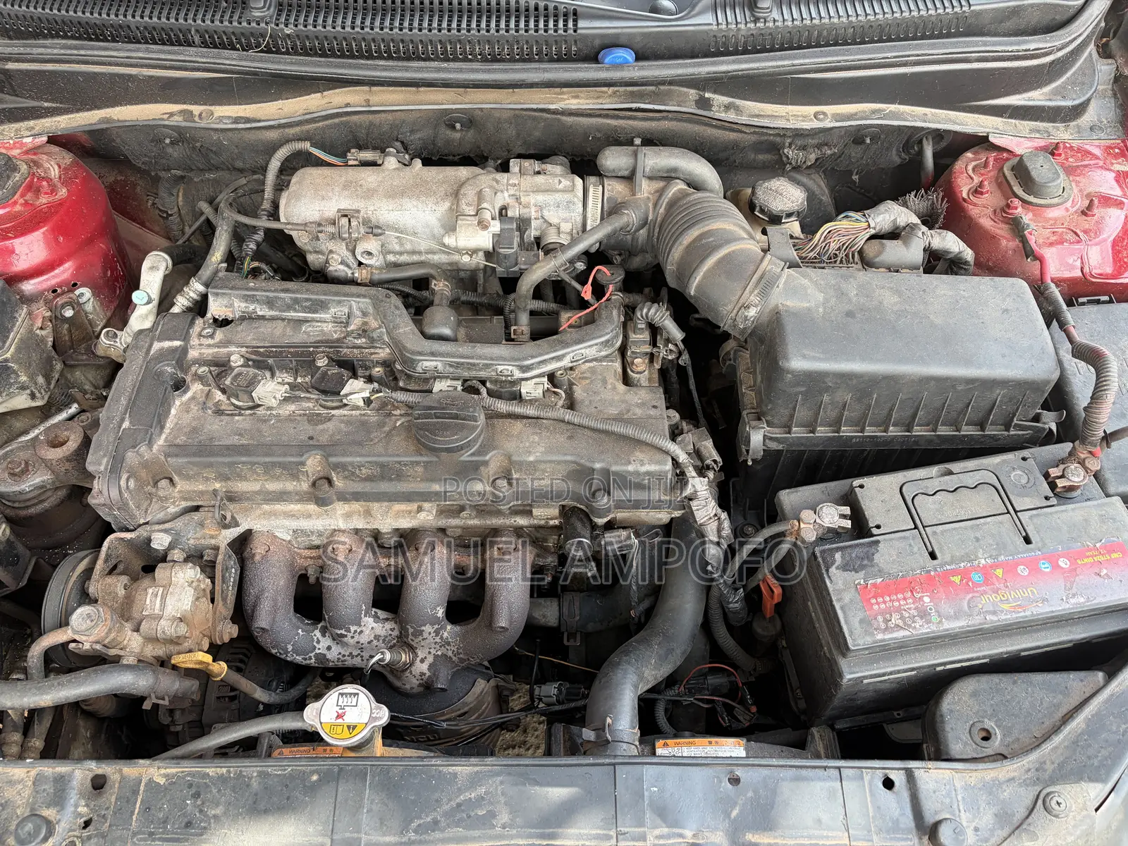 Hyundai Accent 1.3 GLS Automatic 2007 Red