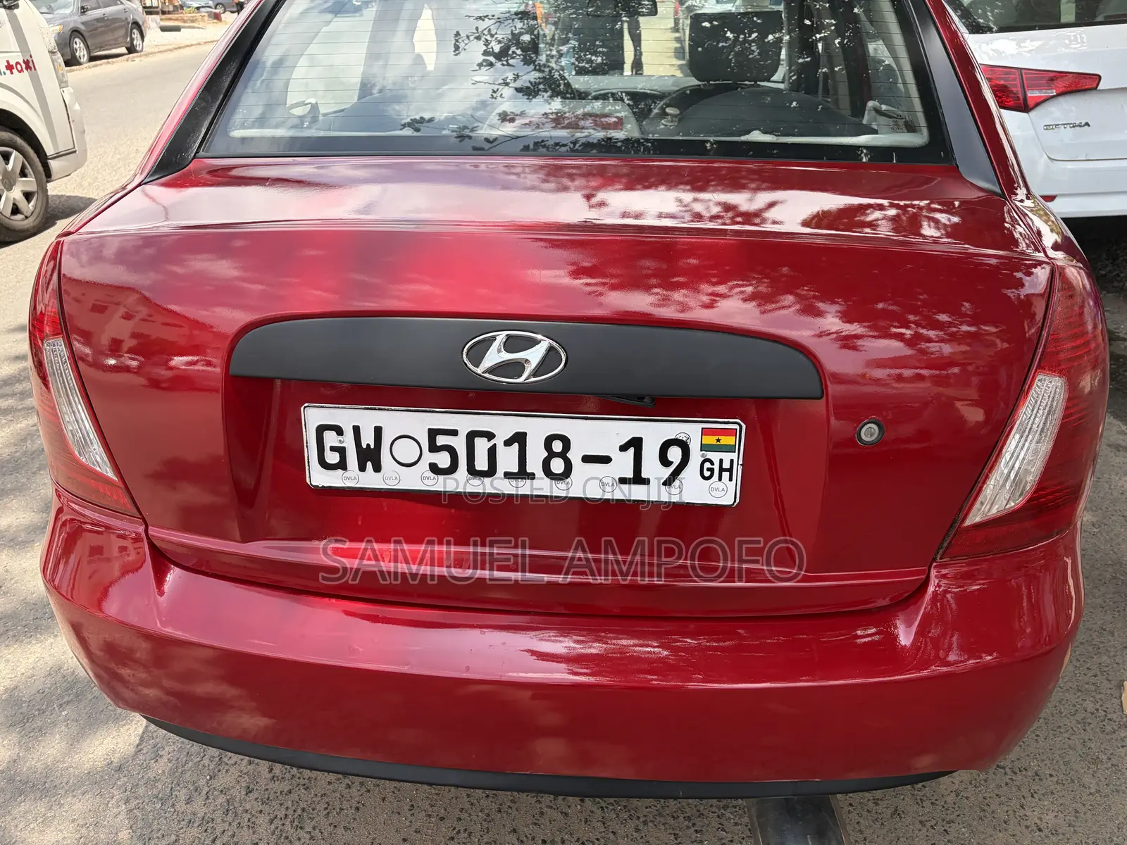 Hyundai Accent 1.3 GLS Automatic 2007 Red