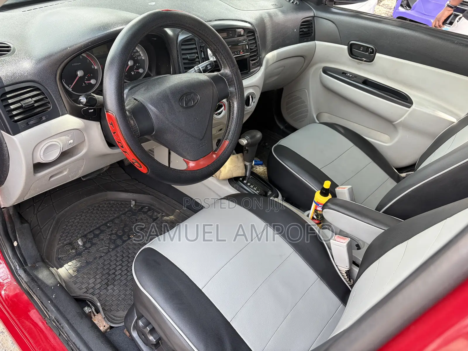 Hyundai Accent 1.3 GLS Automatic 2007 Red