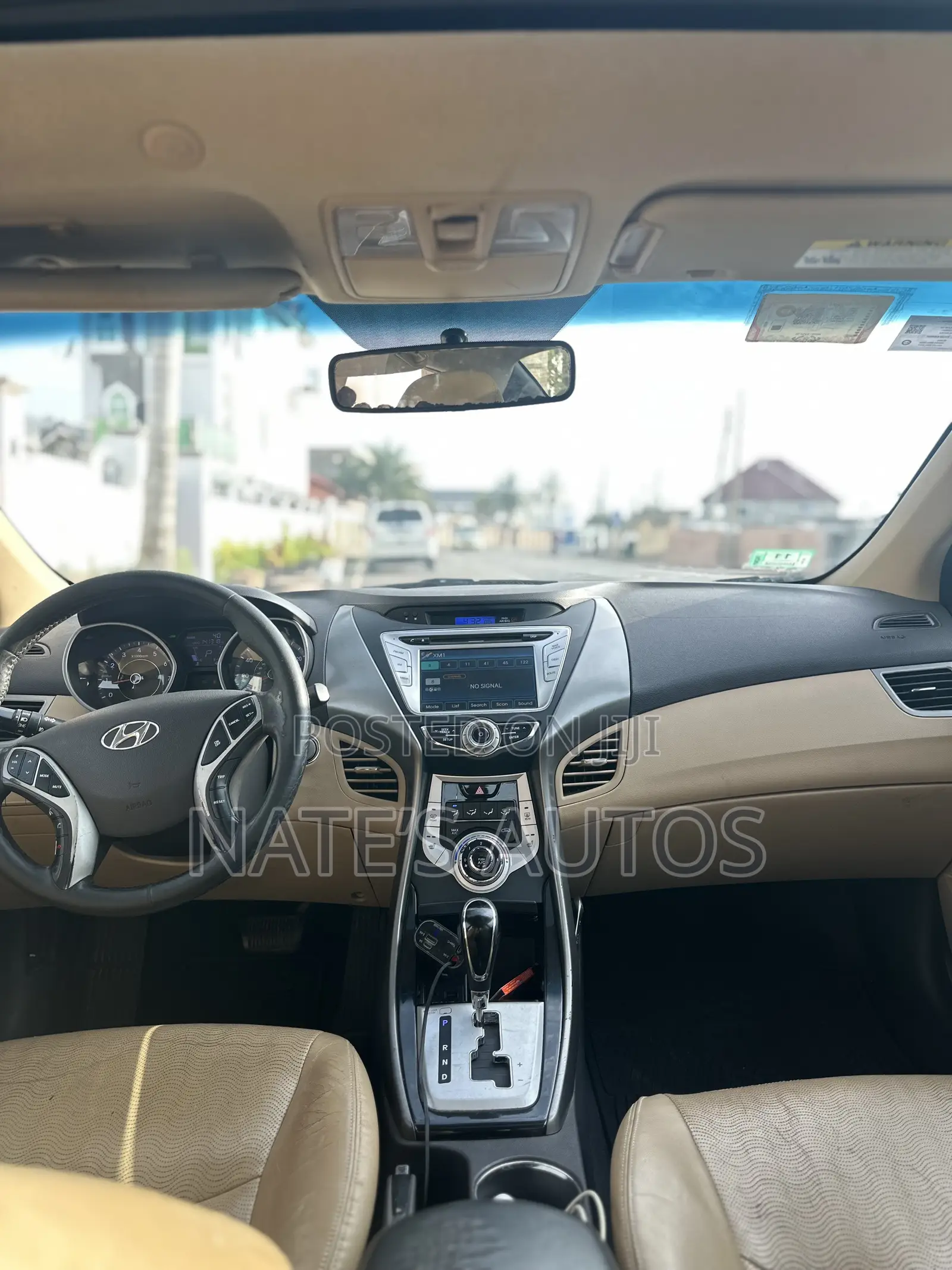 Hyundai Elantra Limited Sedan FWD (1.8L 4cyl 6A) 2013 Black