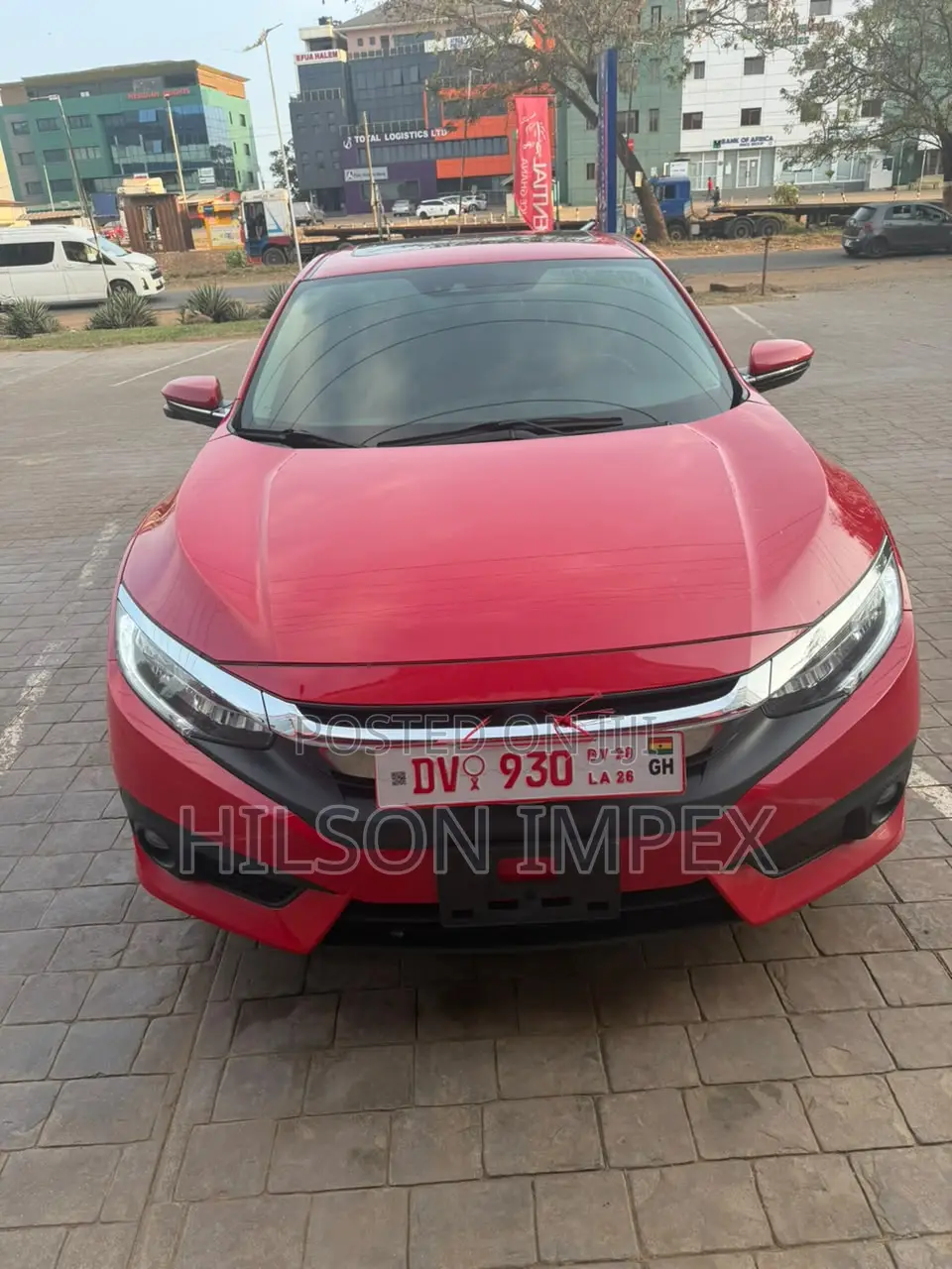 Honda Civic 2018 Red