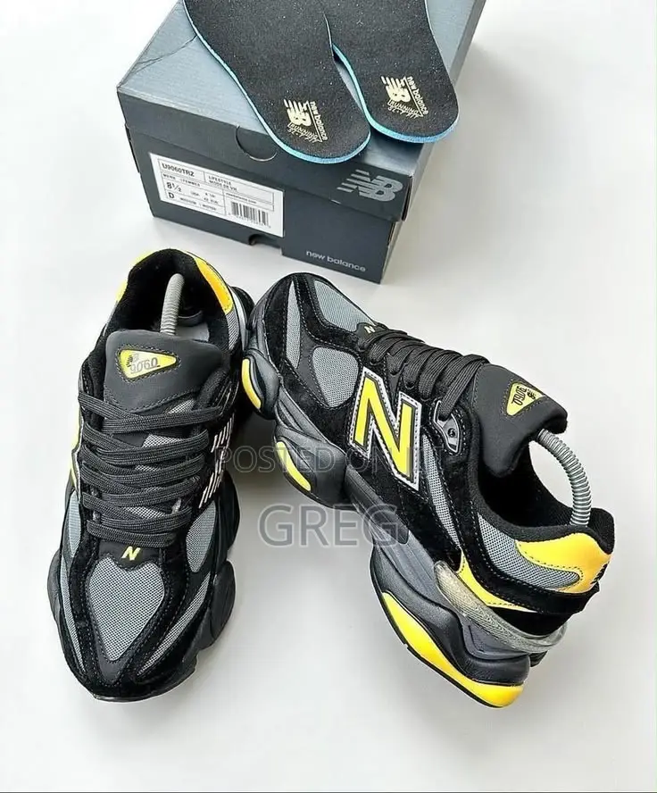 New Balance “Black,ash & Yellow”