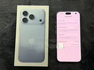 New Apple iPhone 18 Pro Max 256 GB Blue